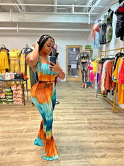True Story Tie Dye Pant Set- Multi