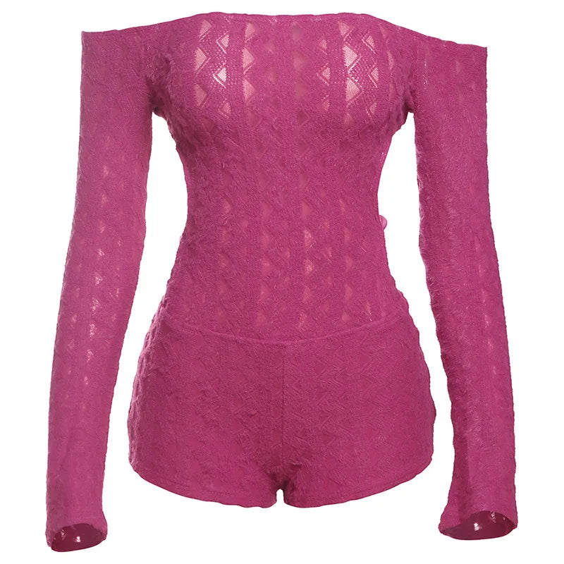 Fuzzy Feelings Romper- Various Colors