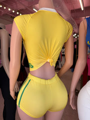 Astonishing Short Set – Yellow