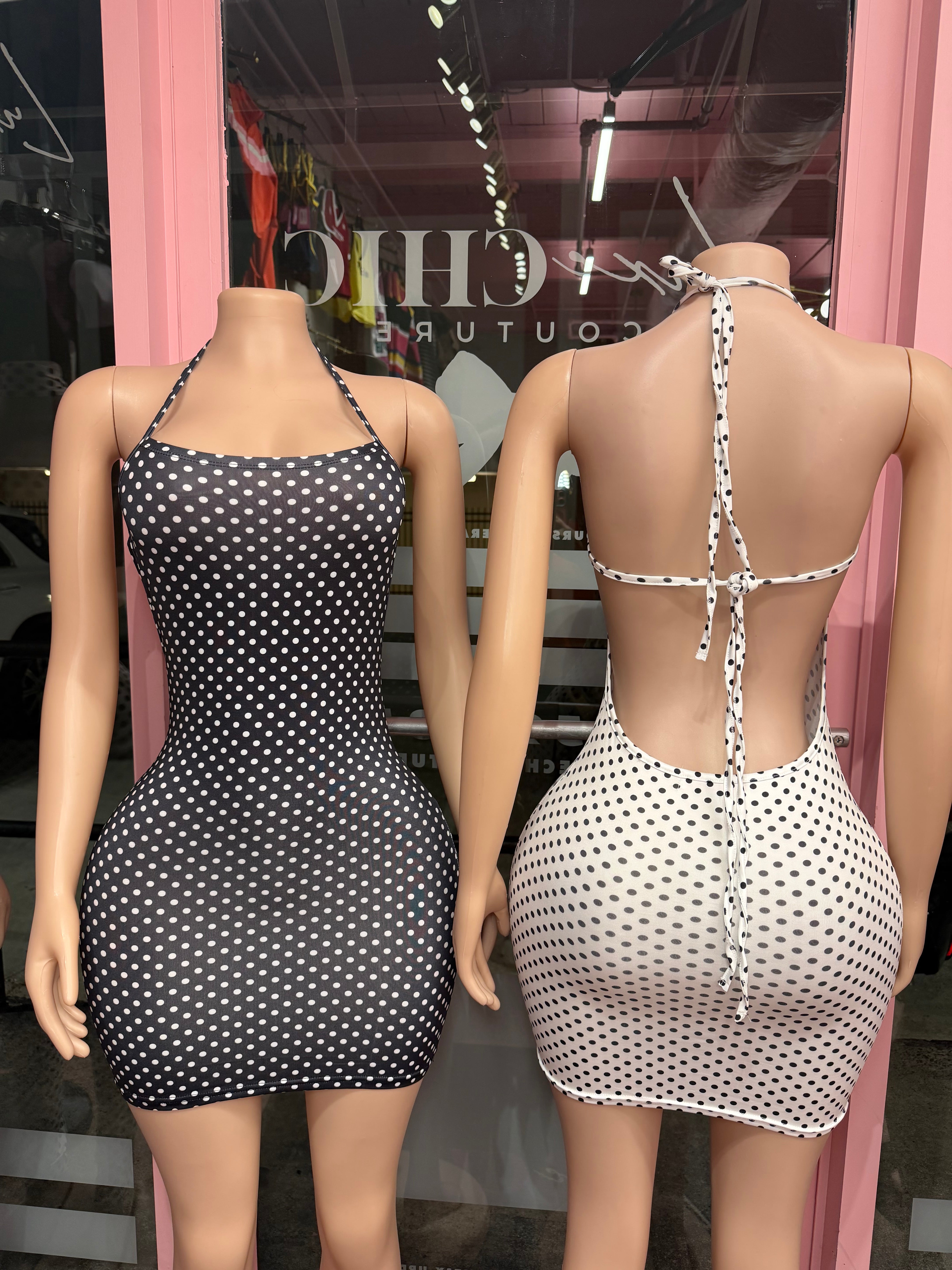 Flirt Alert Polka Dot Dress