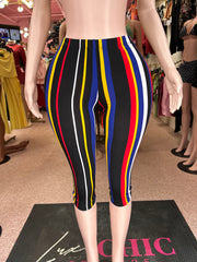 Color Me Bad Capri Pants- Multi