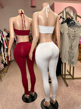 Up To No Good Lace Up Pant Set- Various Colors