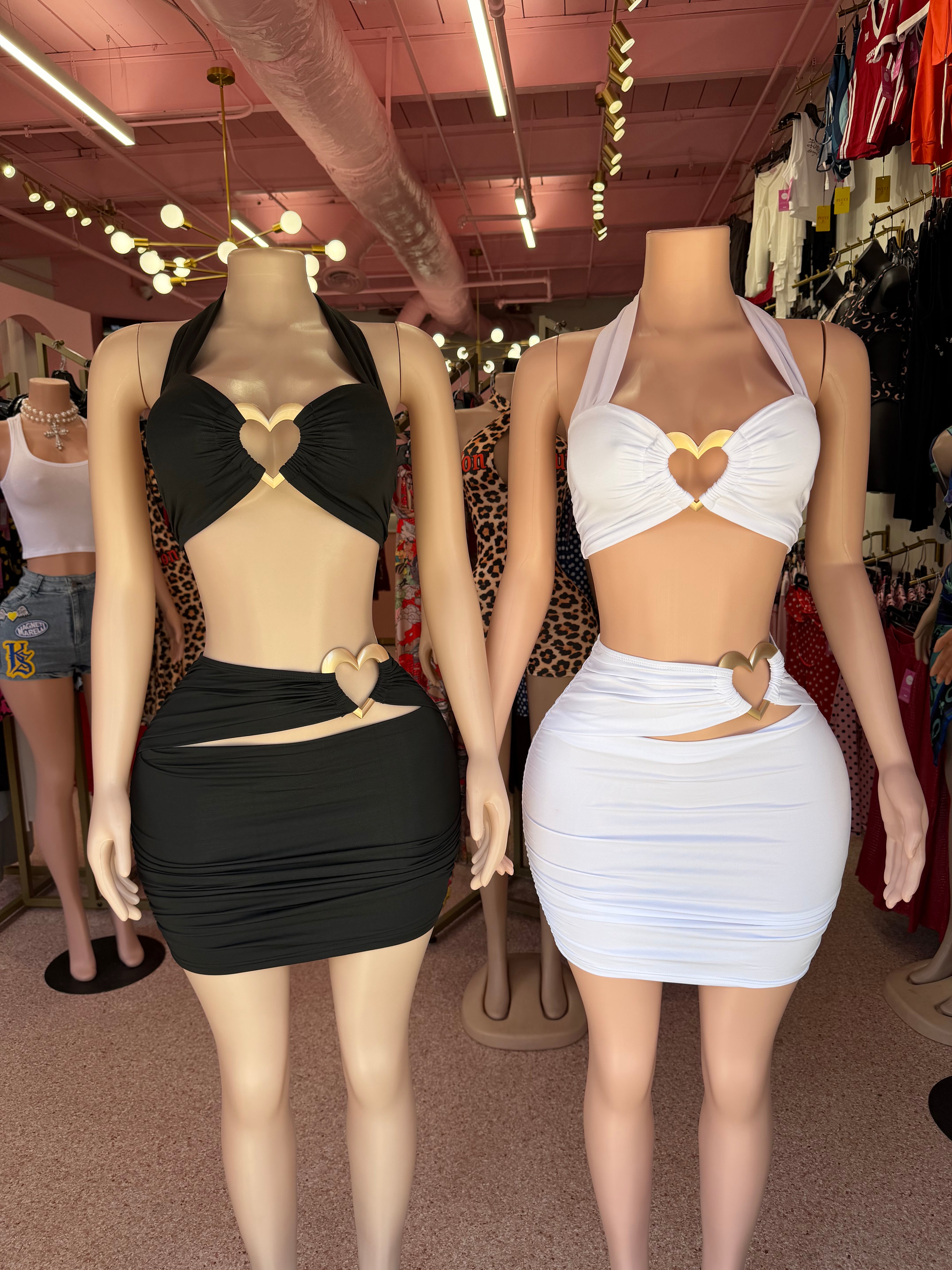 Heartbreaker Luxe Skirt Set