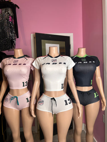 Jaded Short Set- Various Colors