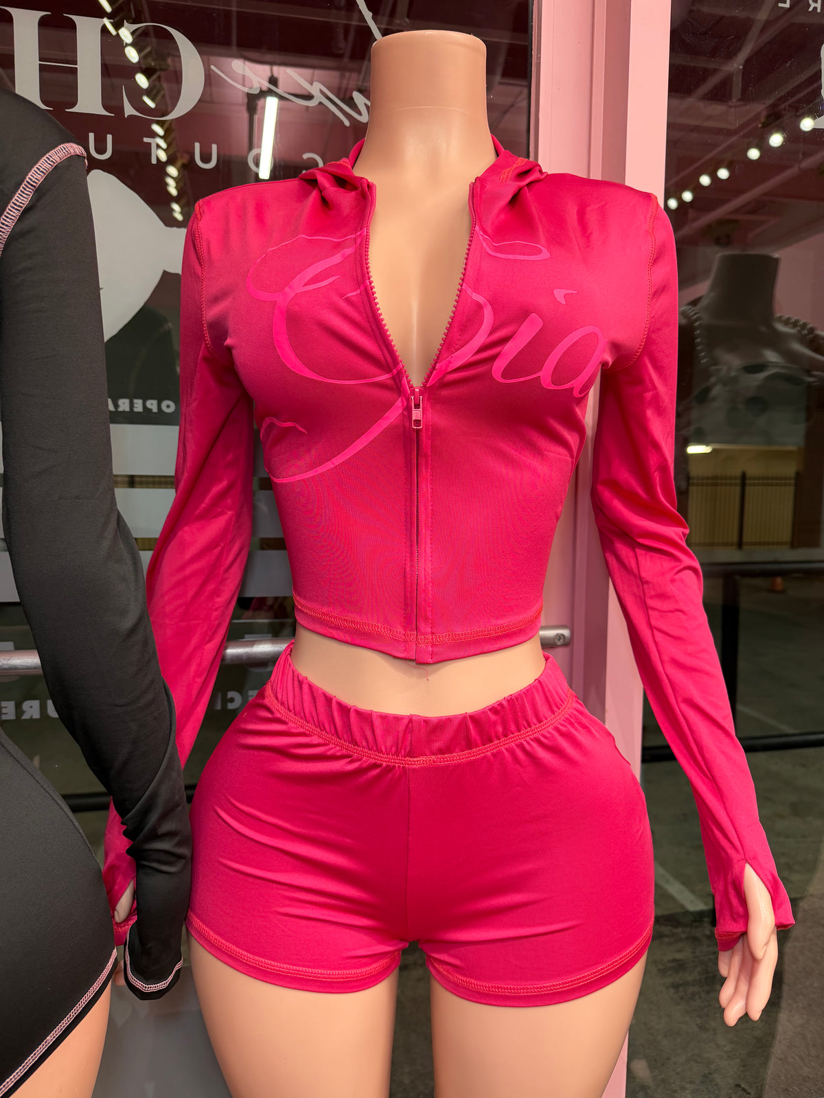 Gam Gia Jacket & Short Set