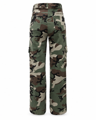 Boot Camp Baddie Cargo Pants- Camo Patch