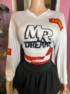 In His Dreams Jersey- White/Red