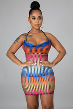 O What A Feeling Dress- Multi