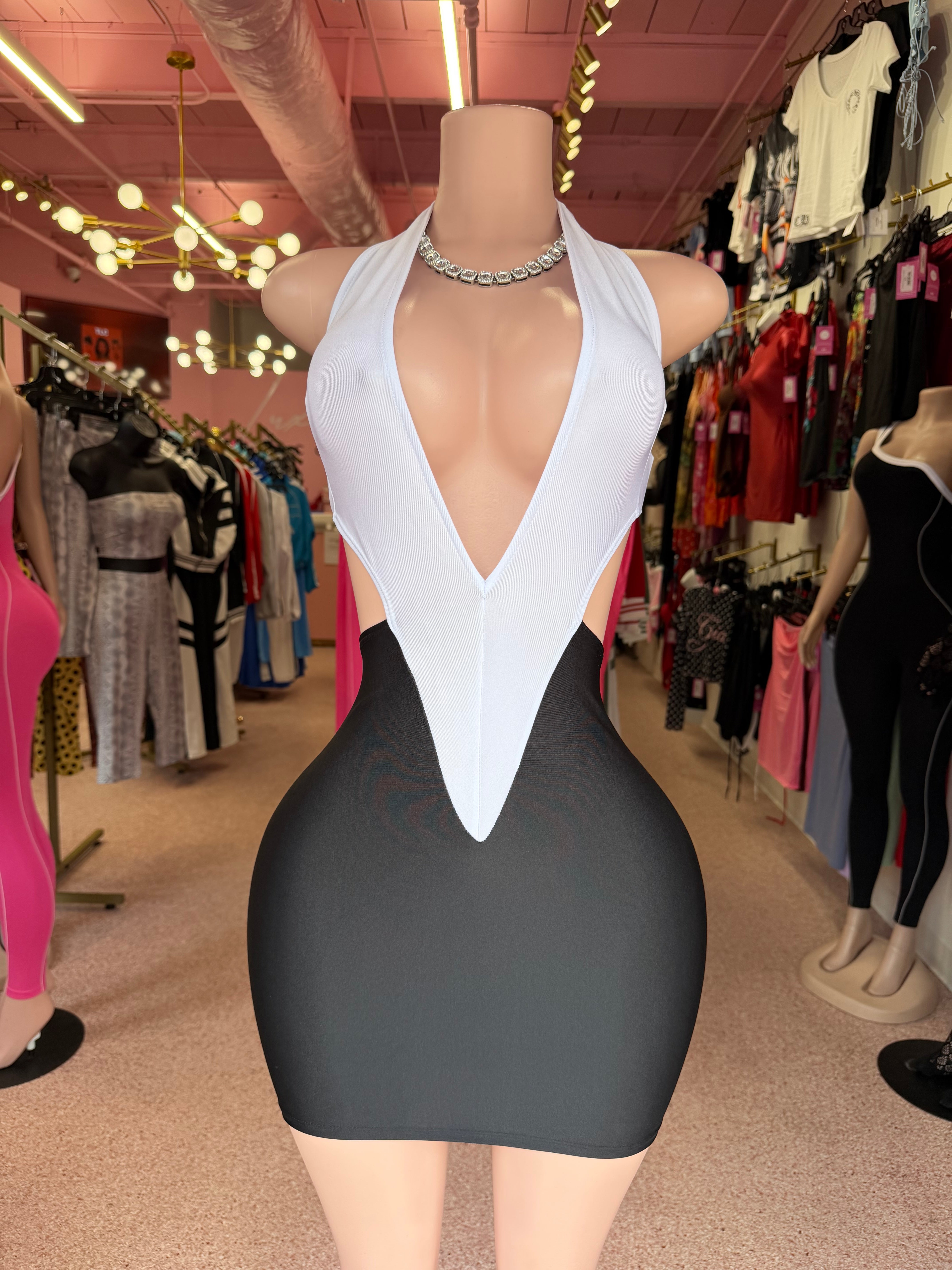 Main Course Halter Dress