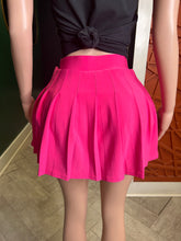 Scuba Pleated Skort- Pink