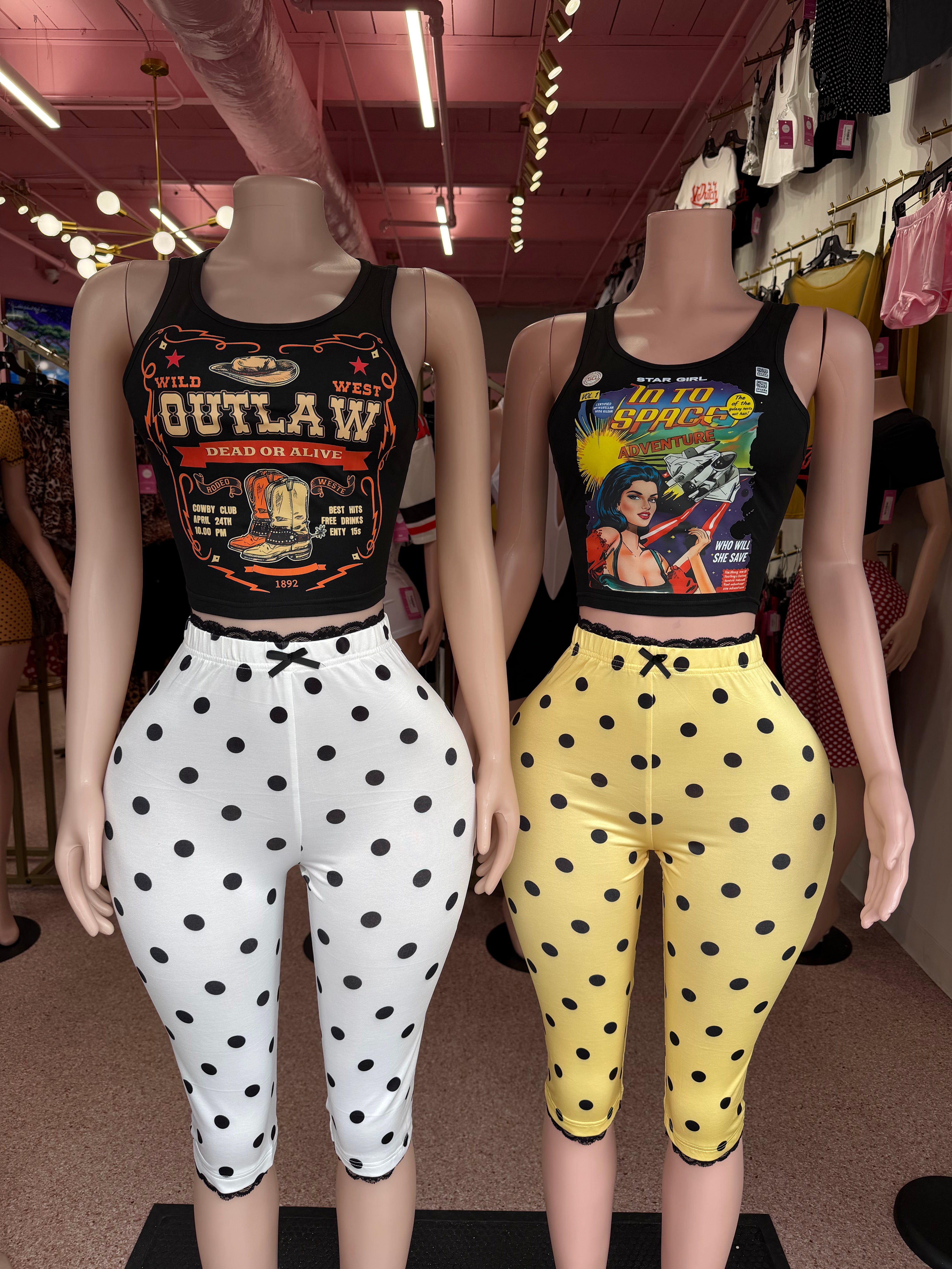 Sweet Like Honey Polka Capri