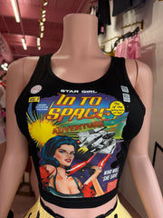 Into Space Graphic Tank Top