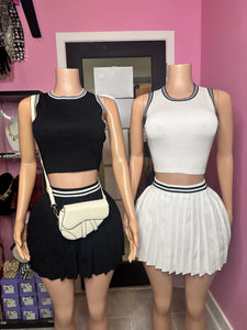 Tennis Court Ready Skirt Set- Various Colors