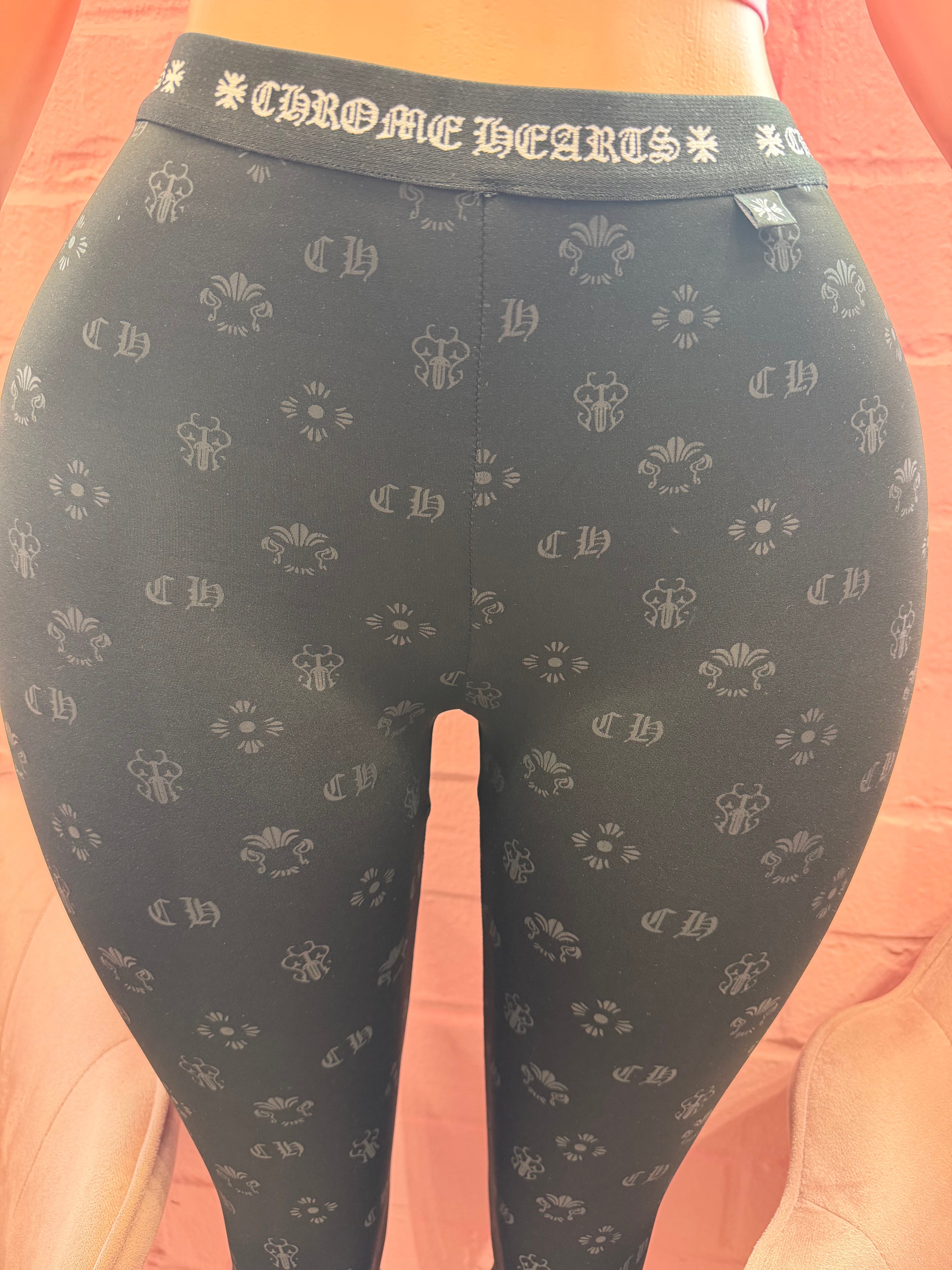 (Pre-Order) Chrome H Legging Only- Black