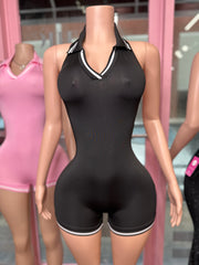 Wayda Wayda Halter Bodysuit- Various Colors