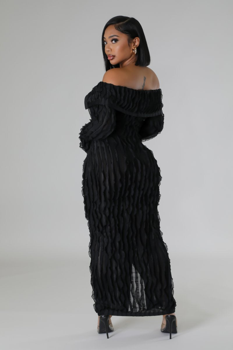 Eboni Dress- Black