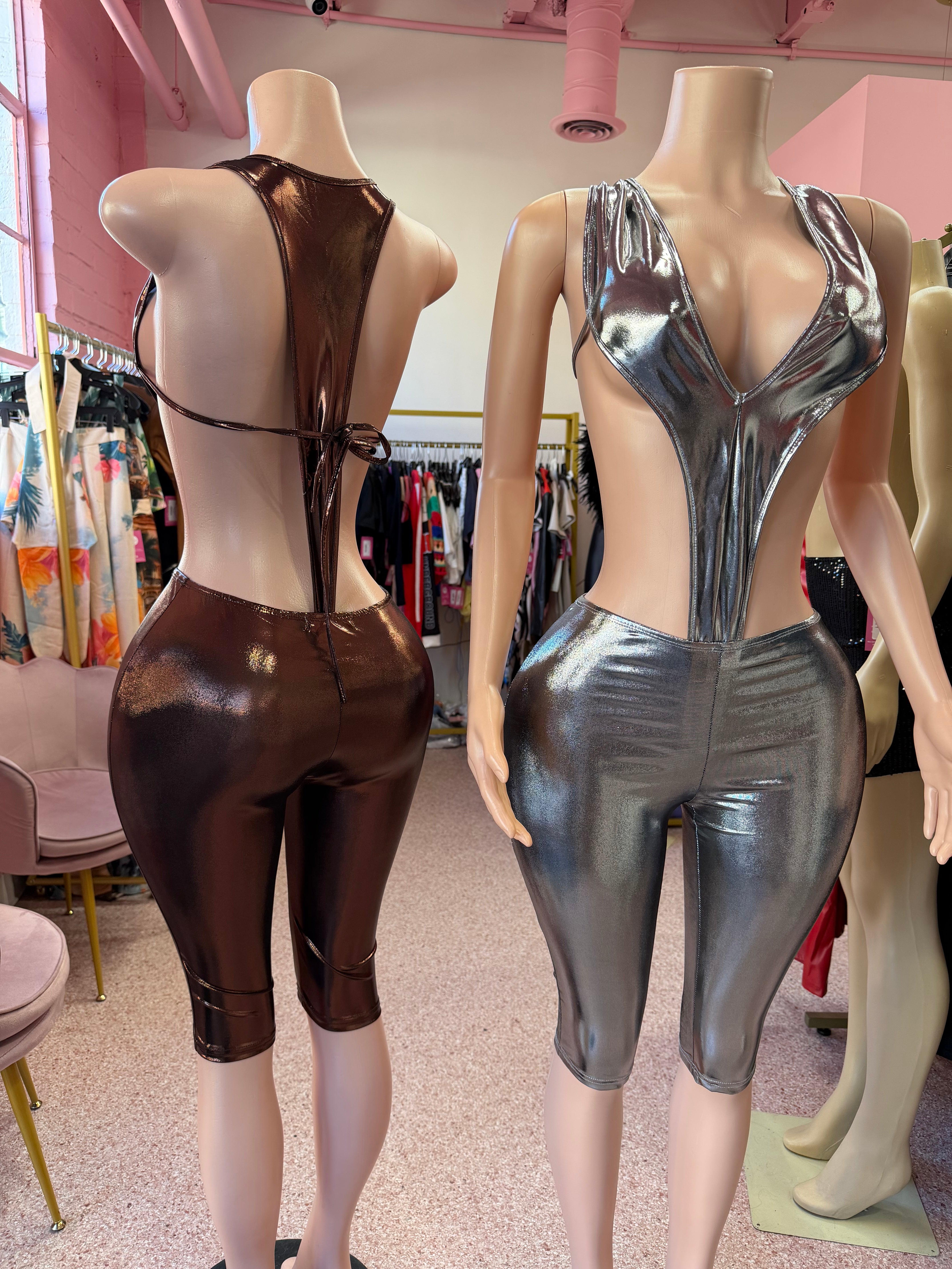 No Apologies Bodysuit Set- Bronze