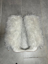 Frosted Fluff Boots- White