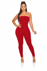 Basic Tube Jumpsuit- Various Colors