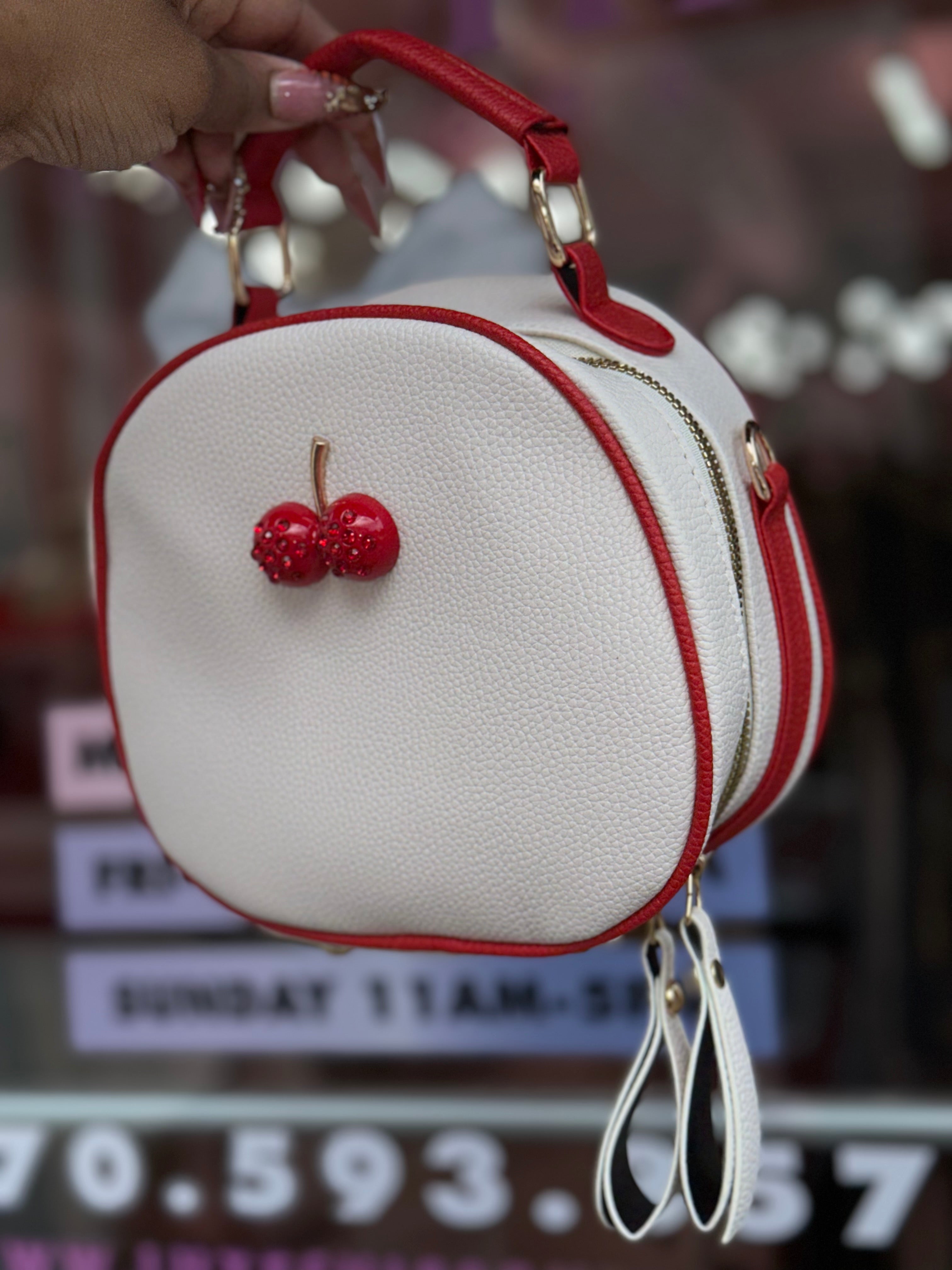 Cherry Bag- Red