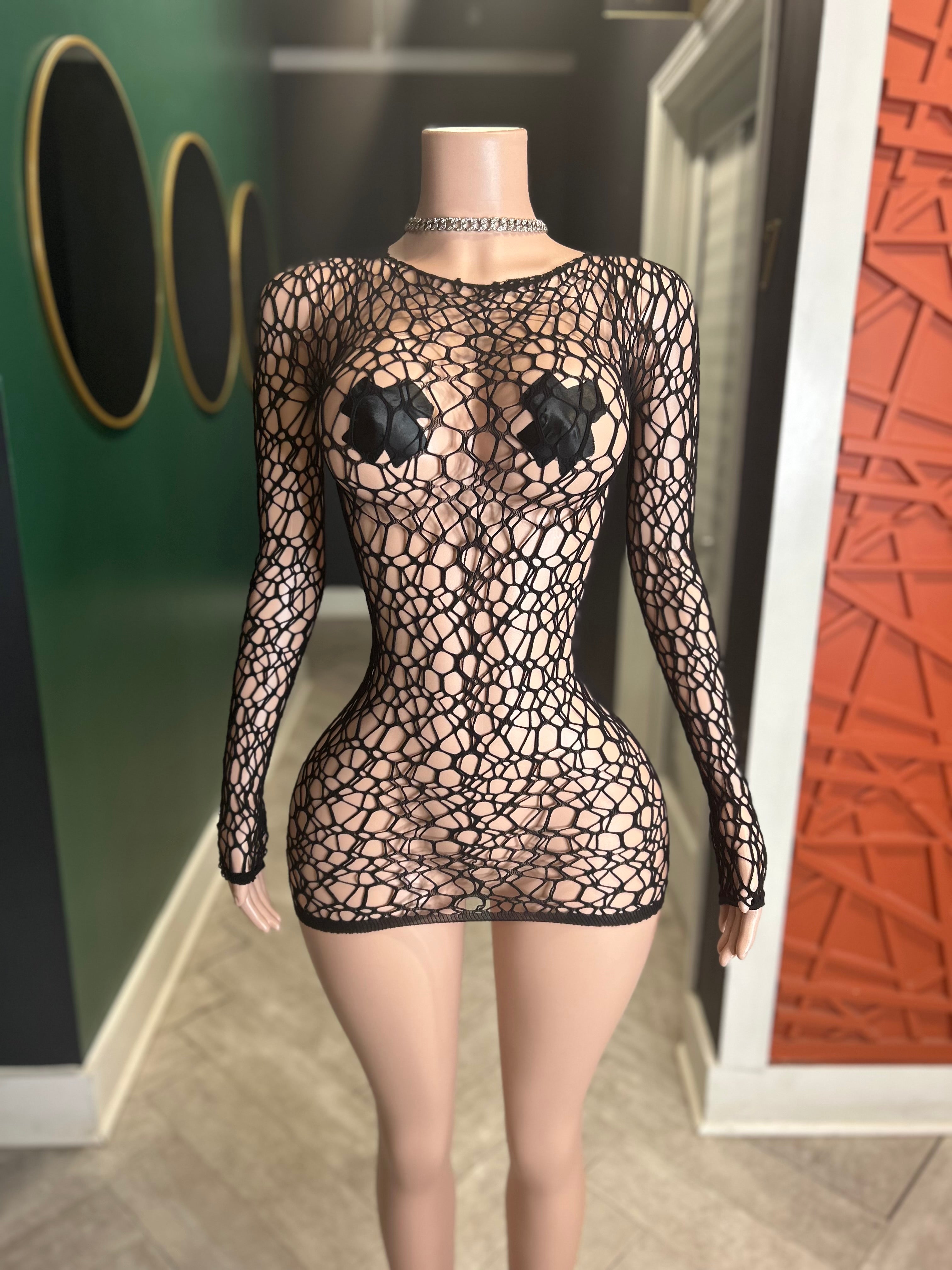 Work It (Poster Girl) Dress- Black