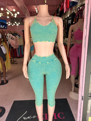 Everyday Pressure Capri Set
