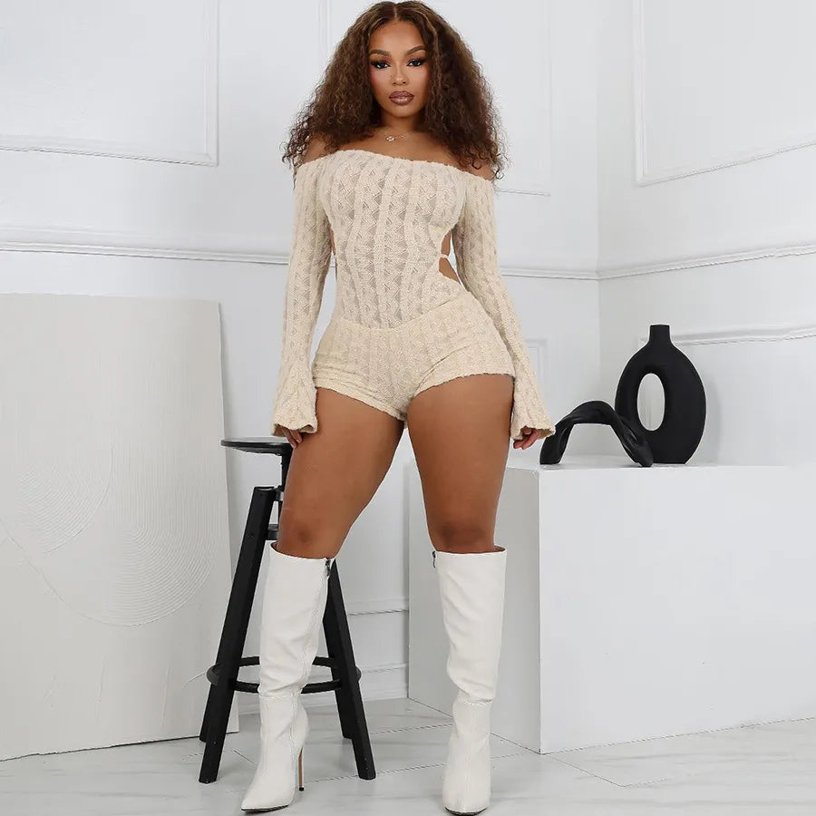 Fuzzy Feelings Romper- Various Colors