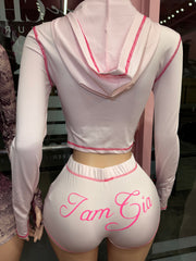 Gam Gia Jacket & Short Set