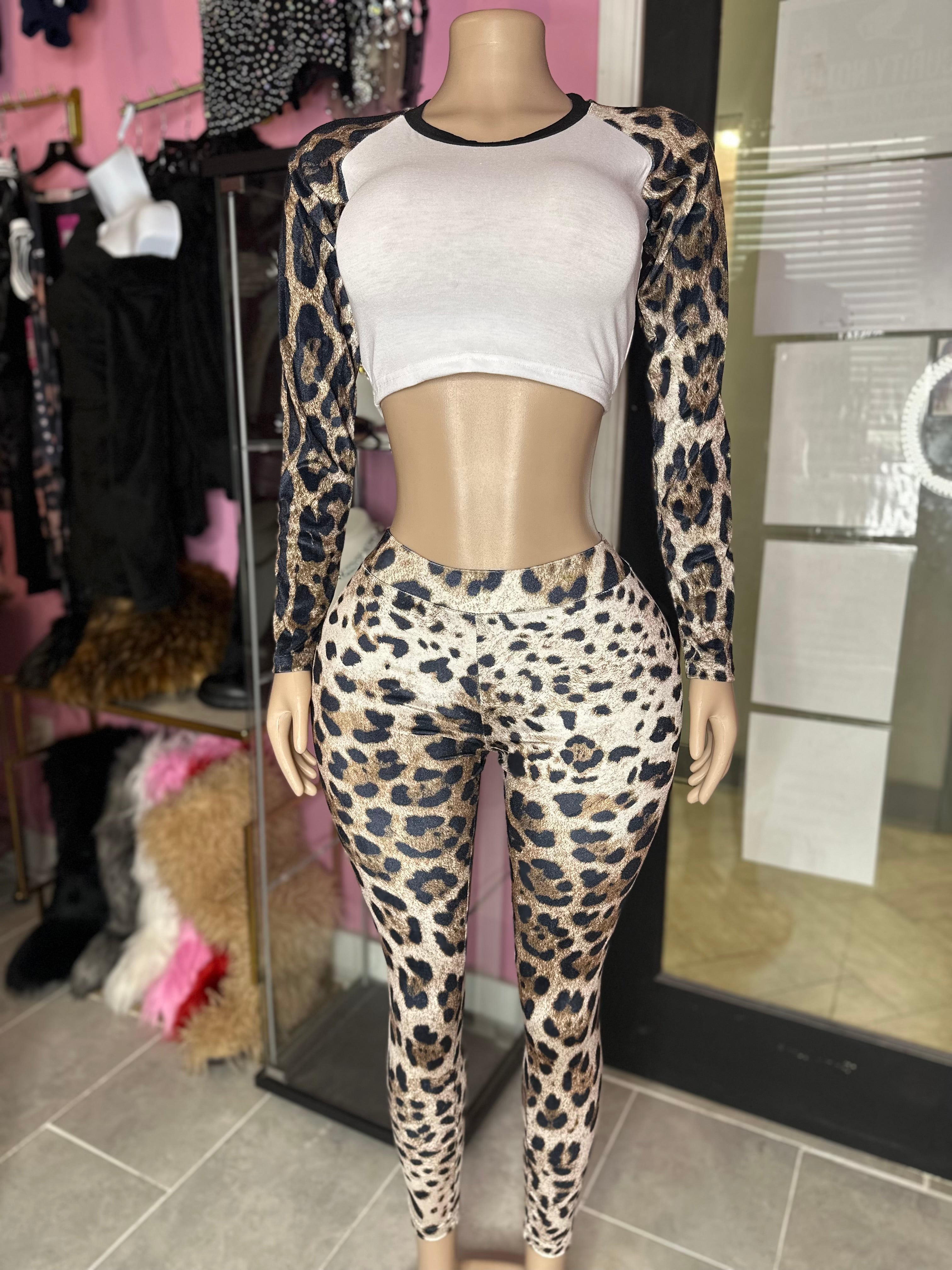 Lush Leopard Legging Set