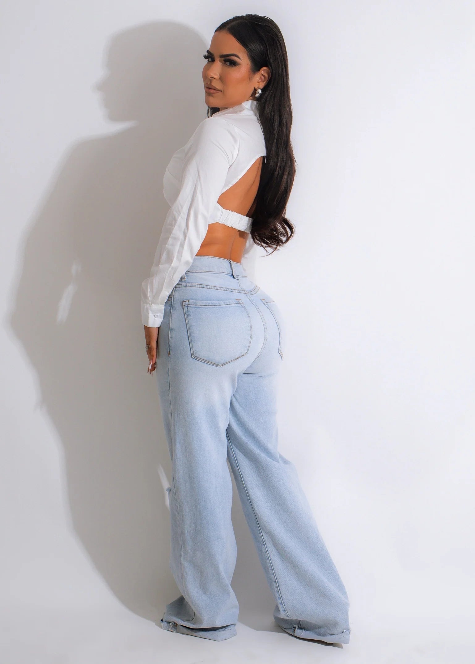 Hard To Say No Top- White