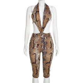 Poisoned Desire Capri Jumpsuit 🐍🔥