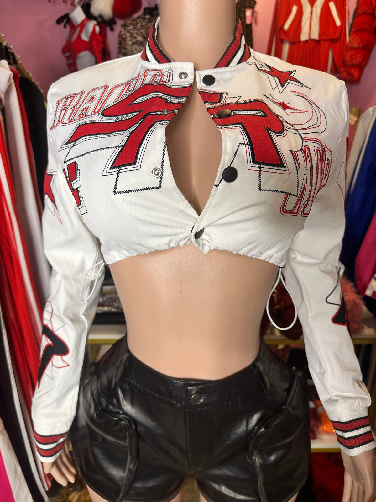 Motor Girl Crop Jacket- Various Color