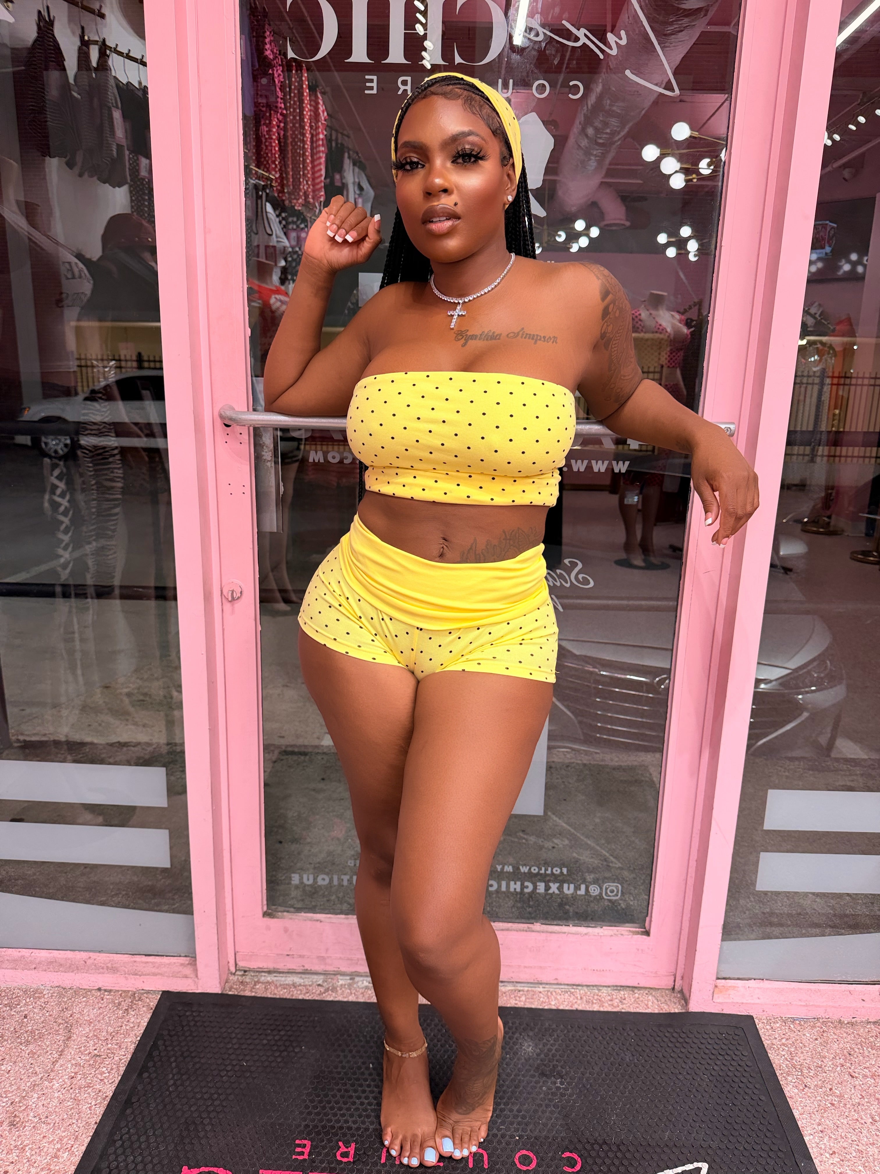 Sweet Like Sunday Short Set