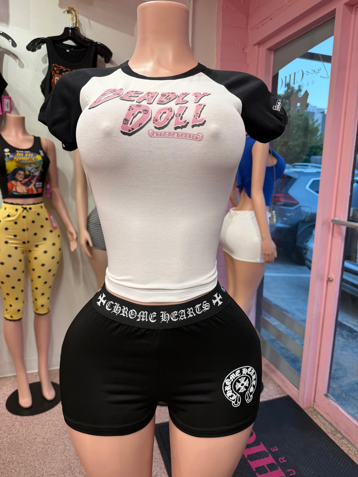 (Pre-Order) White Deadly Doll Top