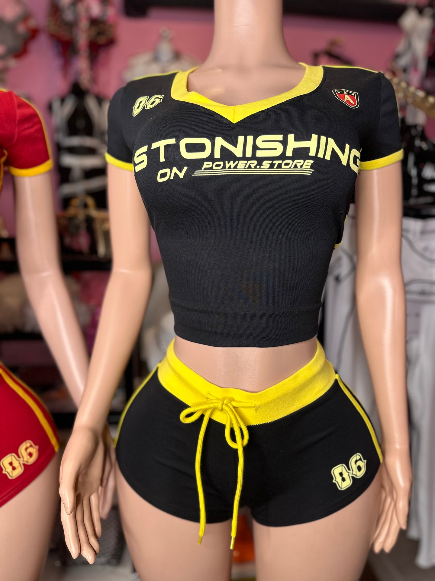 Astonishing Short Sleeve Short Set- Various Colors