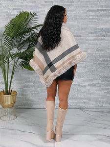 Sophisticated Shadow Poncho- Various Colors