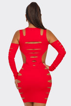 My Boo Body-Con Dress- Red