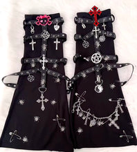 Gothic Boot Covers- Black