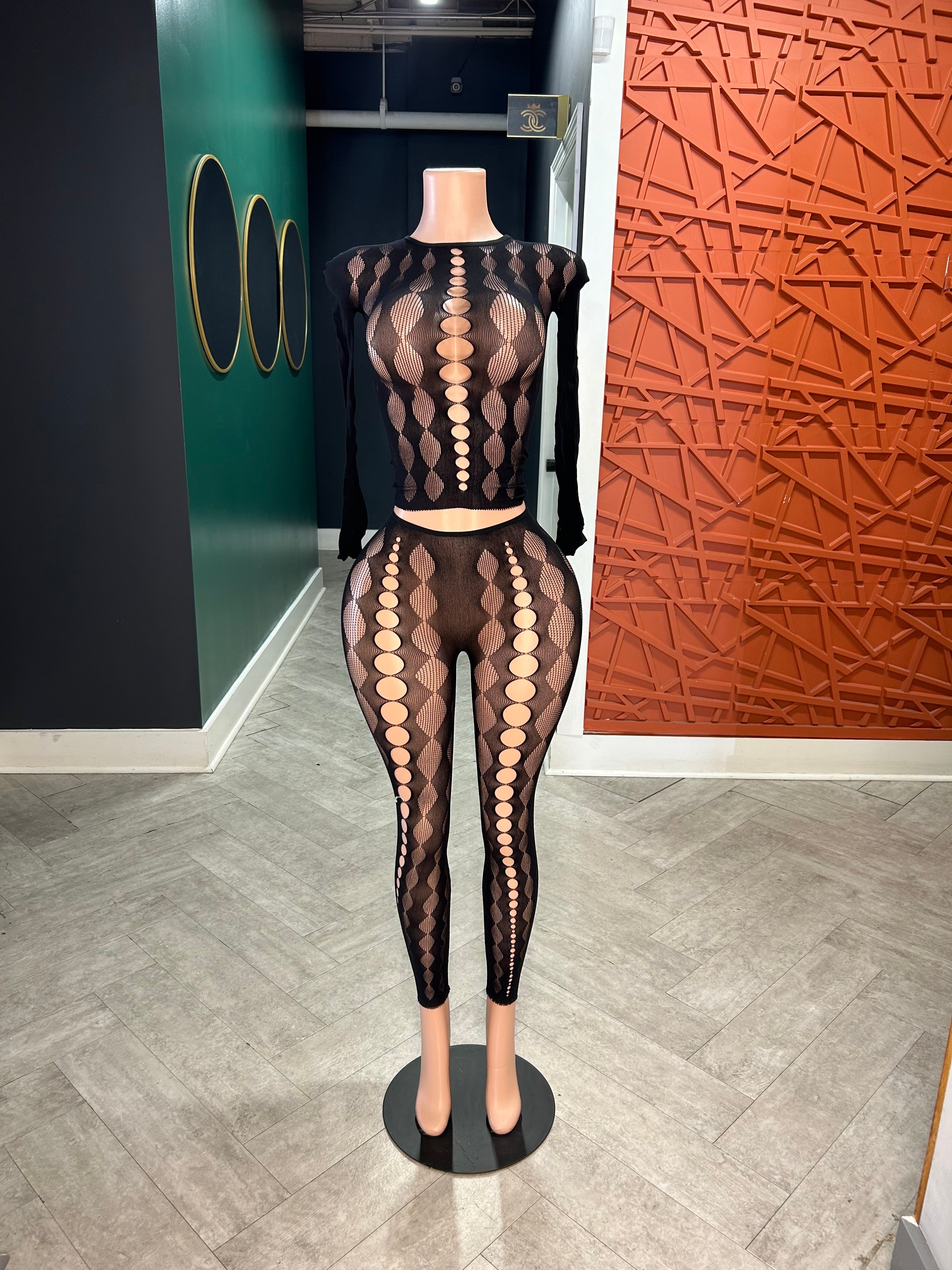 Said What I Said Legging Set- Black