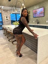 Unruly Desire Lace Romper – Black