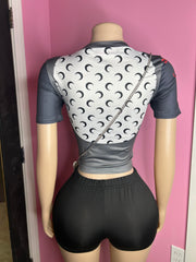 Da Marine Short Set- Black