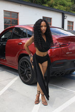 Taking It Low Short Set- Black