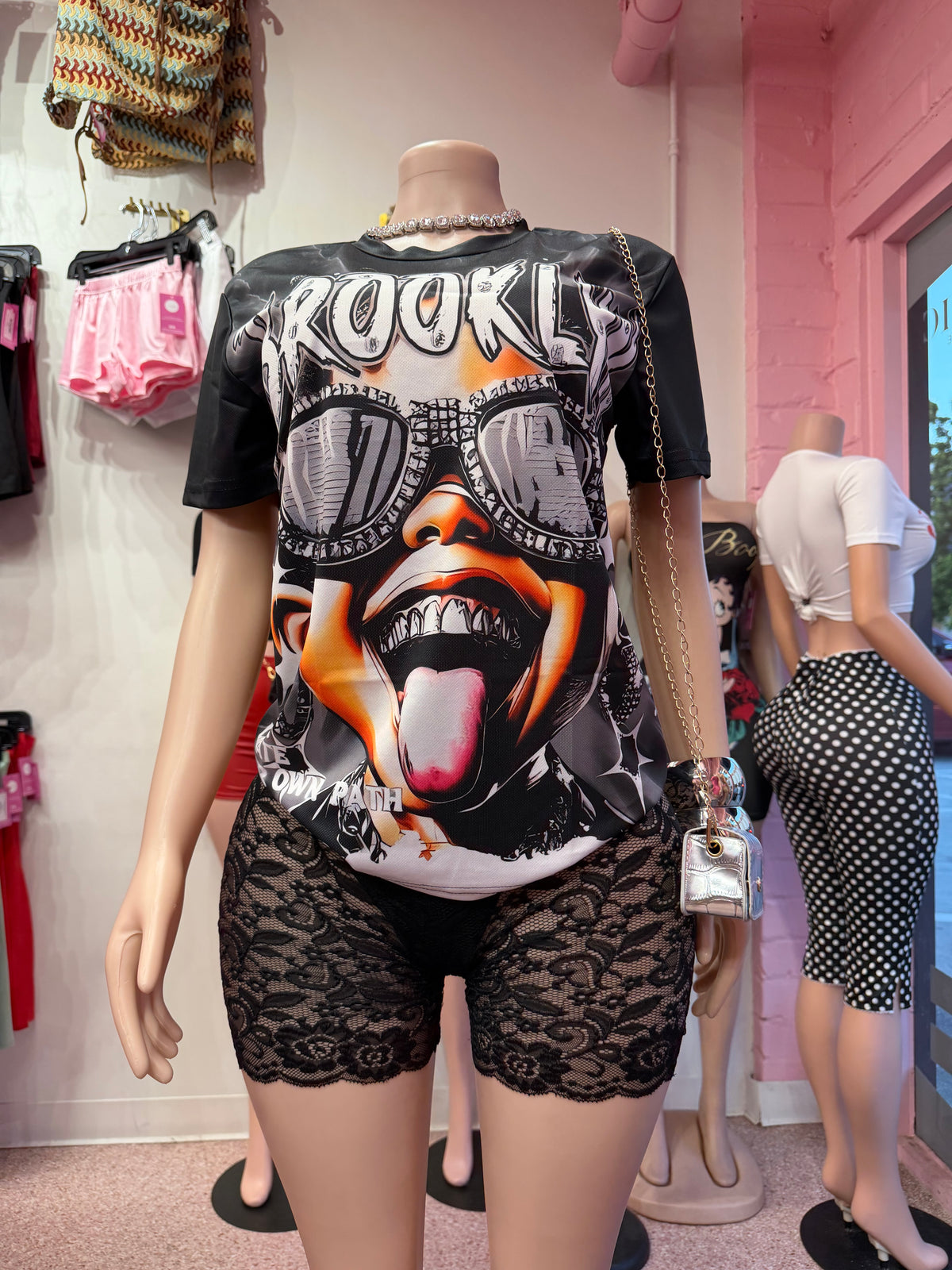 Savage Mood Graphic Top