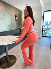 In Transit Set w/ Headband- Coral