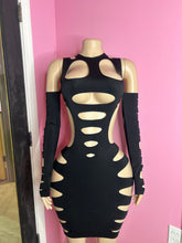 My Boo Body-Con Dress- Black