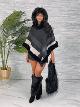 Sophisticated Shadow Poncho- Various Colors