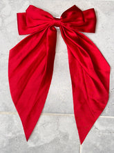 Pretty Please Bow Hair Clip- Red