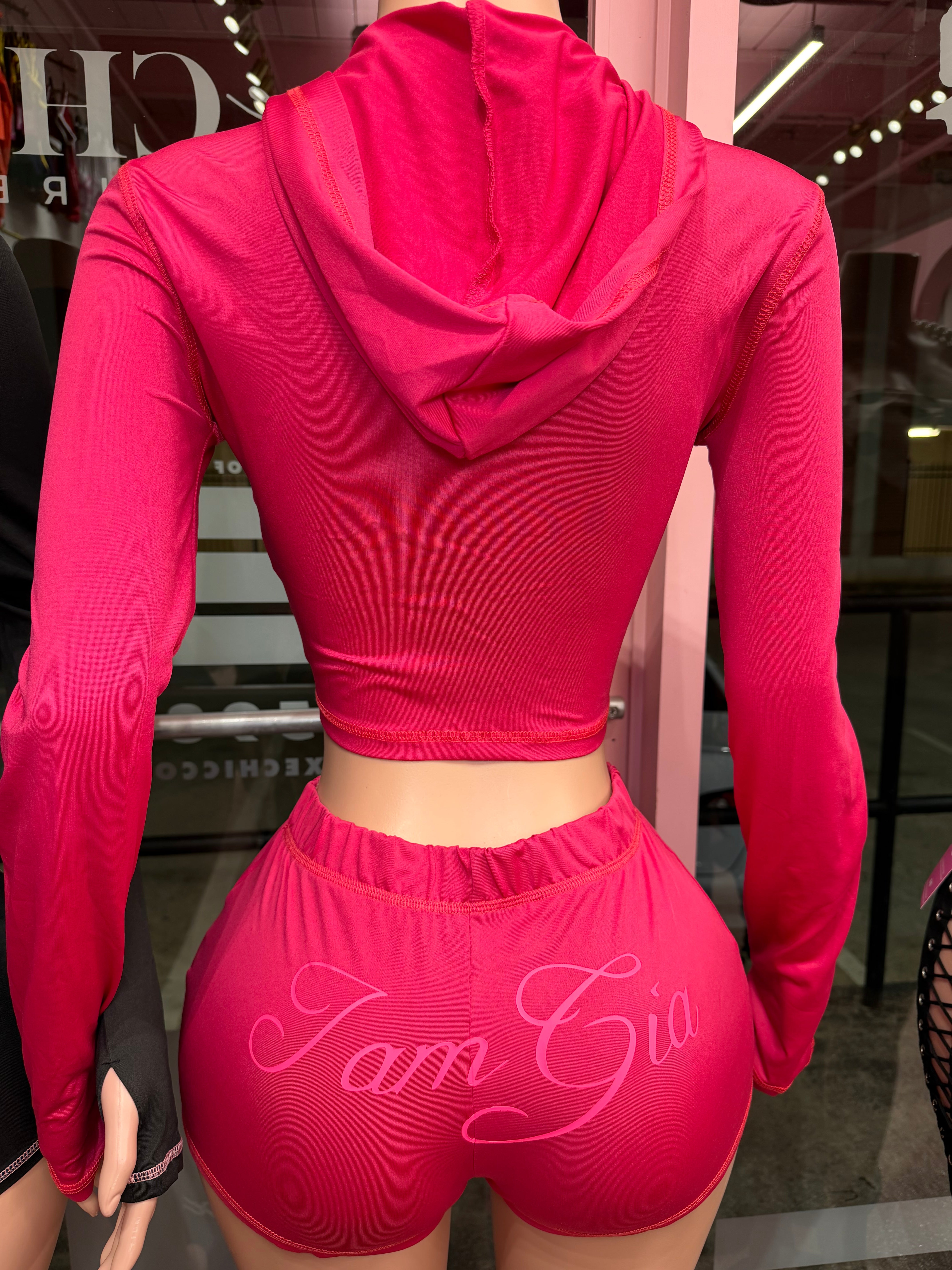 Gam Gia Jacket & Short Set