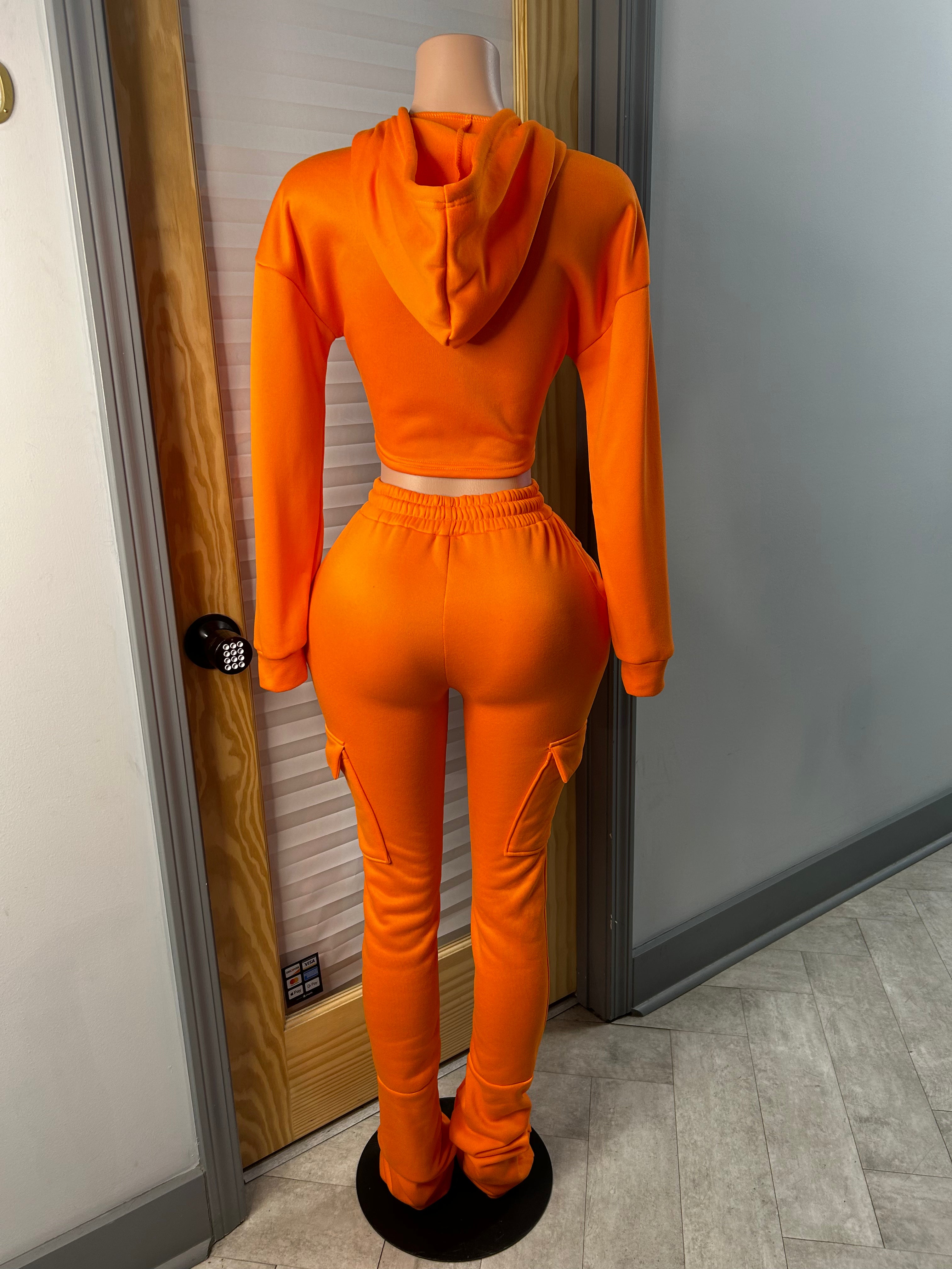 Stacked Jogger Sweatsuit Set- Various Colors