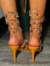 My Fantasy Embellished Around The Ankle Heel- Multi
